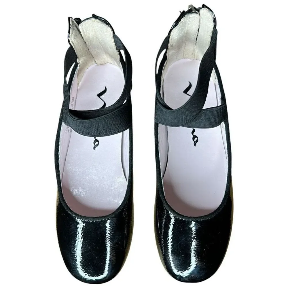 NEW Nina Little Girls Marissa Black Flat 11
